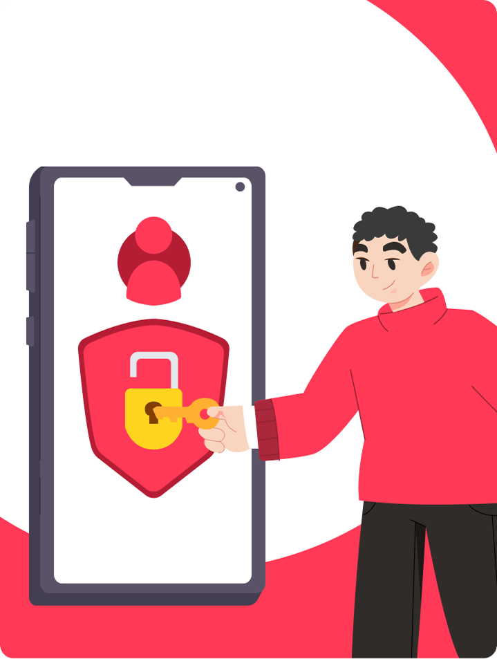 Sign in illustration